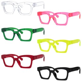 Eyekepper Metalless Screwless Spring Hinges Reading Glasses for Women 6 Pack Ladies Readers Cheaters +2.50