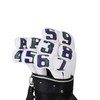 Scott Edward 12PCS Wedge Iron Golf Headcover Set PU Waterproof