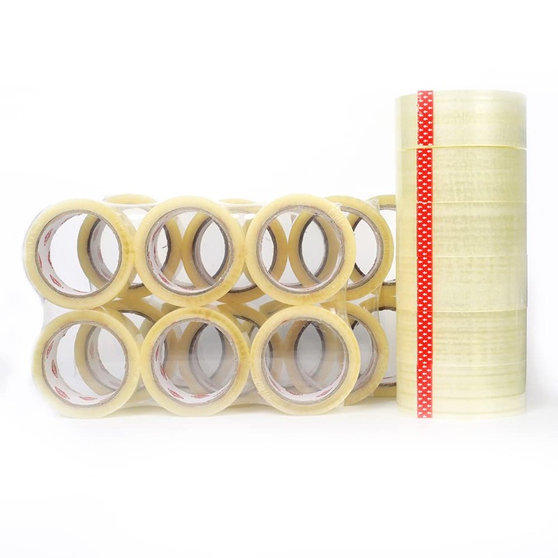6 Rolls of Strong Sticky Carton Sealing Packing Parcels Packaging