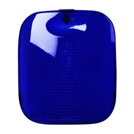 GG Grand General 67821 Blue Rectangular Dome Light Plastic Lens for Freightliner