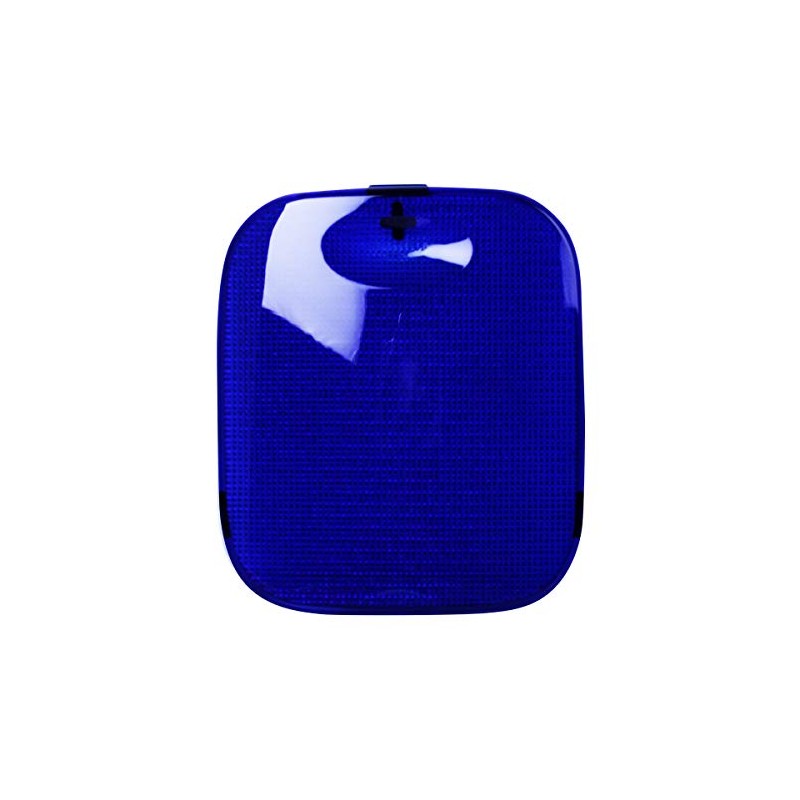 GG Grand General 67821 Blue Rectangular Dome Light Plastic Lens