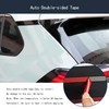 TERDARAY Rear Window C Pillar Side Wing Triangle Cover Trim