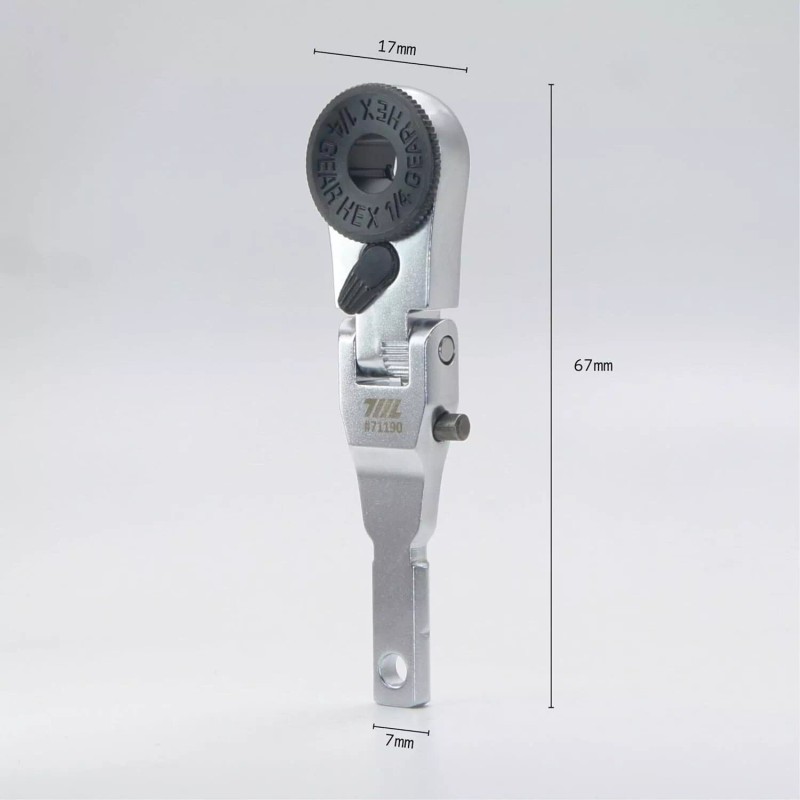 711L Leatherman Flat End Flex Head EDC Ratchet Wrench