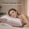 Zenssia Luxury Satin Pillowcase 50 x 70 cm, Set of