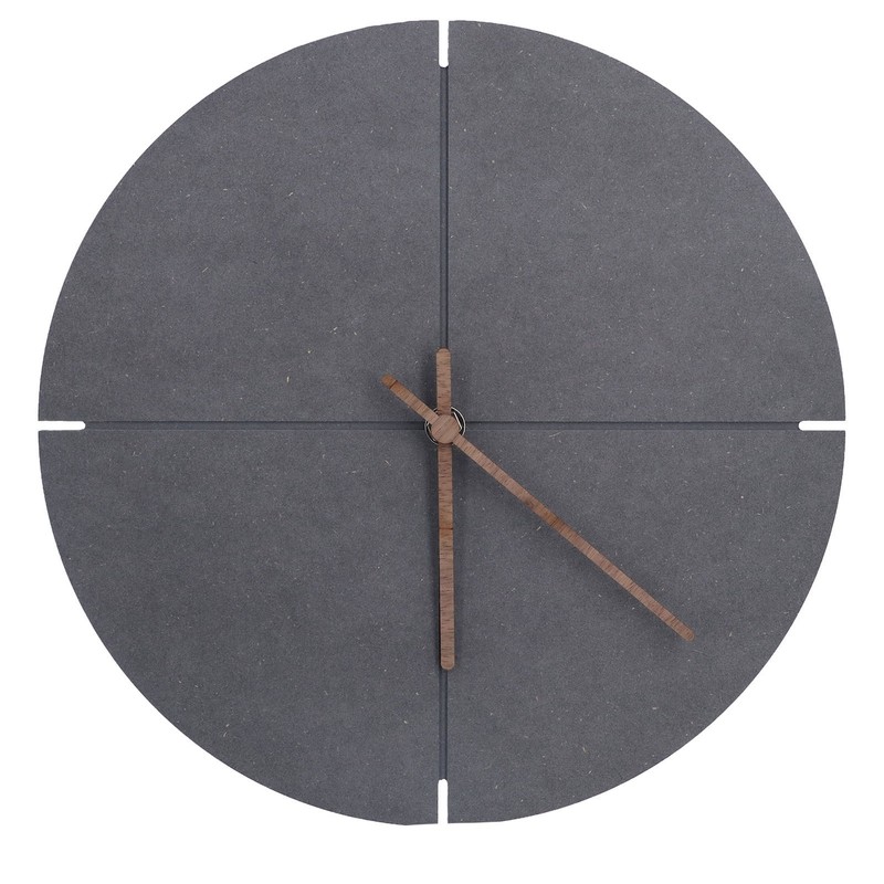 Nordic Style Simple Wooden Wall Clock Quartz Movement Wall Clock
