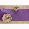 Solino Home Linen Purple Table Runner 48 Inch - 100%