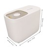 Rice Storage Container, Large Plastic Rice Dispenser Cereal Dispenser, Food