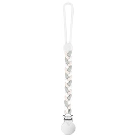 Ryan & Rose Cutie Clip trenzado para chupete, silicona trenzada (caja de arena)