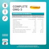 Matter Complete OMG-3, Aceite de Pescado con Omega 3 MaxSimil,