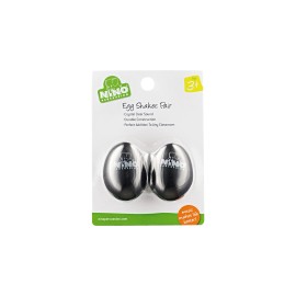 Meinl Nino Pair of Egg Shakers - Black