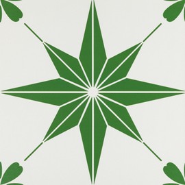RomDeco Peel and Stick Floor Tiles: 10pc 11.81 * 11.81in Waterproof Vinyl Flooring Green, Easy to Install Self-Adhesive Tile Sticker for Bathroom, Kitchen, and Bedroom
