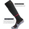 APTESOL Youth Soccer Socks Kids Knee High Team Sport Cushion