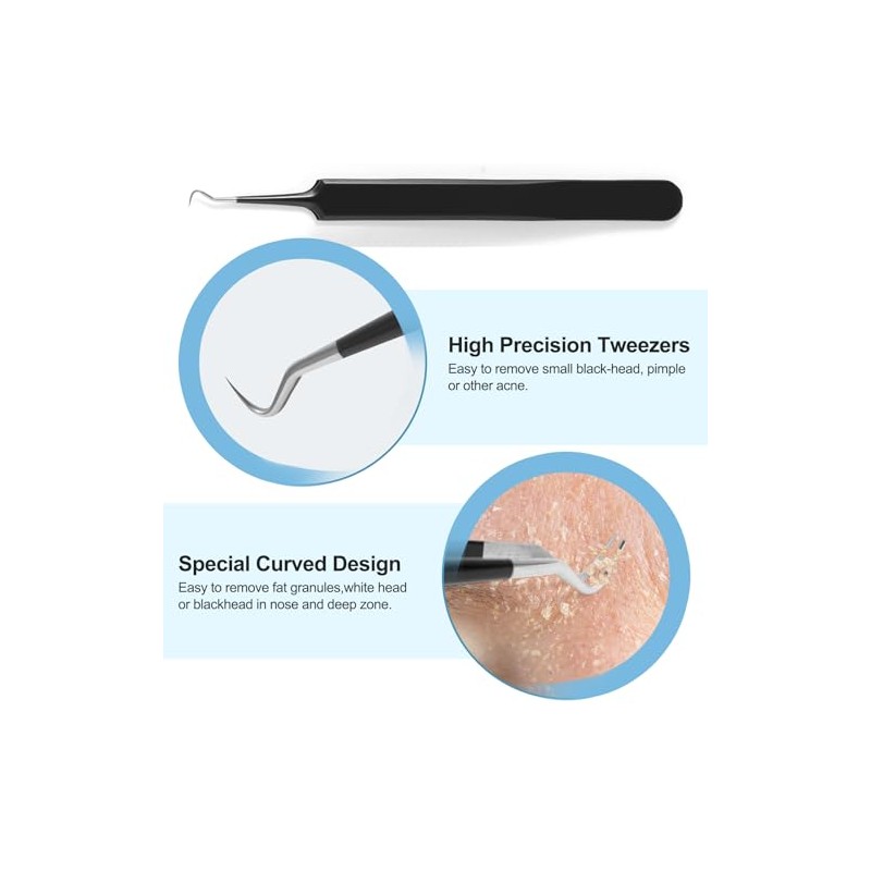 UWOIST Herramientas Para Eliminar Puntos Negros, Kit De Herramientas Para