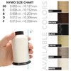Nymo Beading Thread White Size 0 Three Ounce Spool
