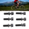 6Pcs Bike Screws Bolts Set Mountain Bicycle Handlebar Stem Ti