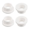 QUARKZMAN Piece Flanged Plain Bearing Plastic Bushings 10.1mm Bore x