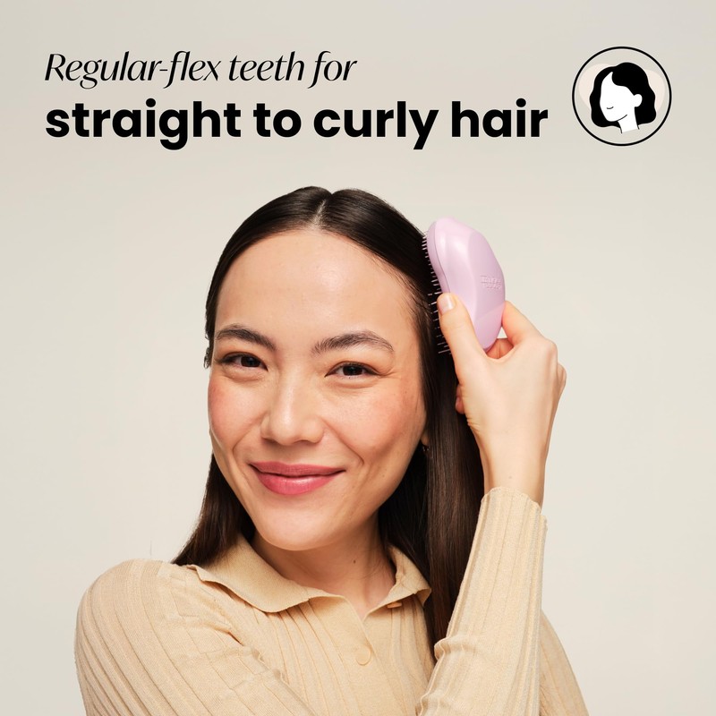 Tangle Teezer Original Hair Brush Anti Pull Pink Fine Hair