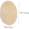 Esponja exfoliante de lufa 6 piezas – NIYANGLE