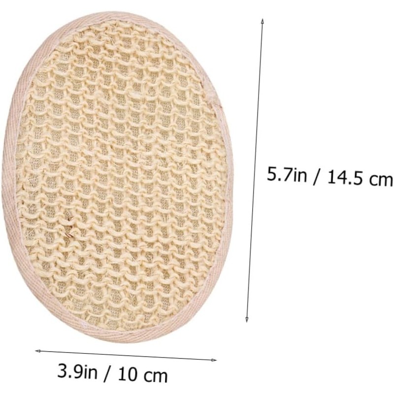 Esponja exfoliante de lufa 6 piezas – NIYANGLE