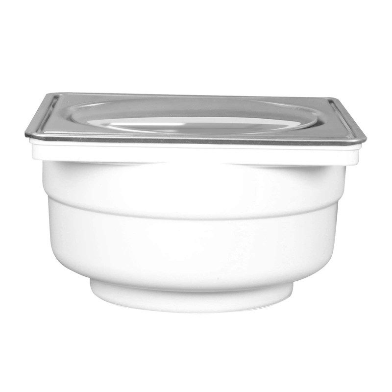 Fleximatic Coladera Universal Cuadrada Push, 2248, Acero Inoxidable, ABS, Resina