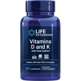 Vitamins D and K with Sea-Iodine??? 60 capsules
