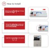 PTONPR WT-202 High-Capacity Waste Toner Box 1-Pack Replacement for Canon