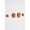 anaan Bubble Wall Hooks, Round, Wooden Coat Hooks, Wall Mounted