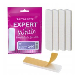 STALEKS PRO Expert Pack of 51.10 Replacement Glue for Nail File Short Buffer (Grit 240)
