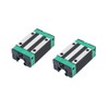 LD-Teemm HGH20CA Linear Slider Bearing, 2pcs HGH20CA Square Bearing Slider