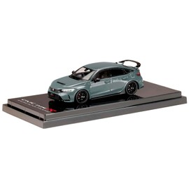 1/64 Honda CIVIC TYPE R (FL5) RACING BLACK Package 2025 Sonic Gray Pearl