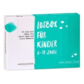 Losbox for Children 8-11 Years I The Gift for Girls and Boys I 50 Loose with Ideas for Game, Fun & Great Moments I Creative Gift Idea & Surprise for Birthday, Easter, Christmas ..