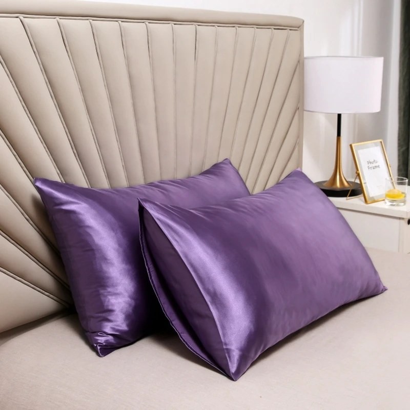 Silk Pillowcase – 100% Silk Pillow Cover, Hair Beauty Silk