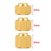 RCLIONS Brass RC Wheel Hex Hub 5mm Drive Adapter for
