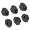 MECCANIXITY Computer Water Cooling Plug Fitting G1/4" Black for PC