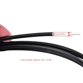 VGEBY Bicycle Brake Hoses, Mountain Bike Hydraulic Disc Brake Oil Hose Brake Hose for M315 335 395 Bicycle Disc Brake Kit Brake Line Hydraulic