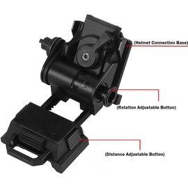 Night Vision Goggles NVG Mount for L4G24 Metal Helmet Mount PVS15/18 (NVG)