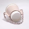YUYAKESHI Drink Cup Holder Cover PU Cup Holder Chain Carry