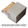 Beekeeping Cutter Set Stainless Steel Rectangular DieCutting Durable Corrosion Resistant