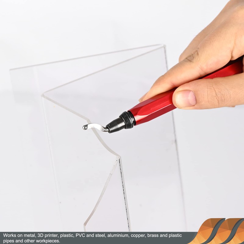 EHDIS Deburring Metal with 10 Blades, Deburring Tool with 360°