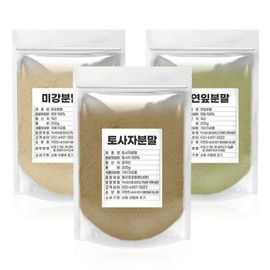 돌고래팩 세트 재료 600g 연잎 토사자 미강 쌀겨 가루 분말 곡물팩 Dolphin Pack Set Ingredients 600g Lotus Leaf Sasa Fructus Rice Bran Powder Grain Pack