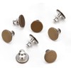 KOSTOO 10 Sets 17mm Replacement Jean Buttons Pants, Detachable and