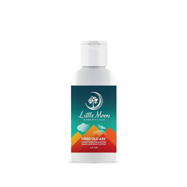 Little Moon Essentials Overcome Exhaustion Hand & Body Lotion, Tired Old Ass, 4 oz.