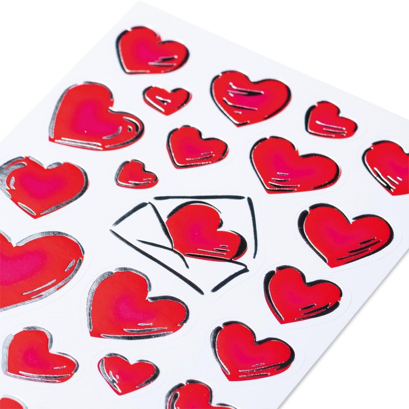 decorative labels DECOR - Herzen & Briefe