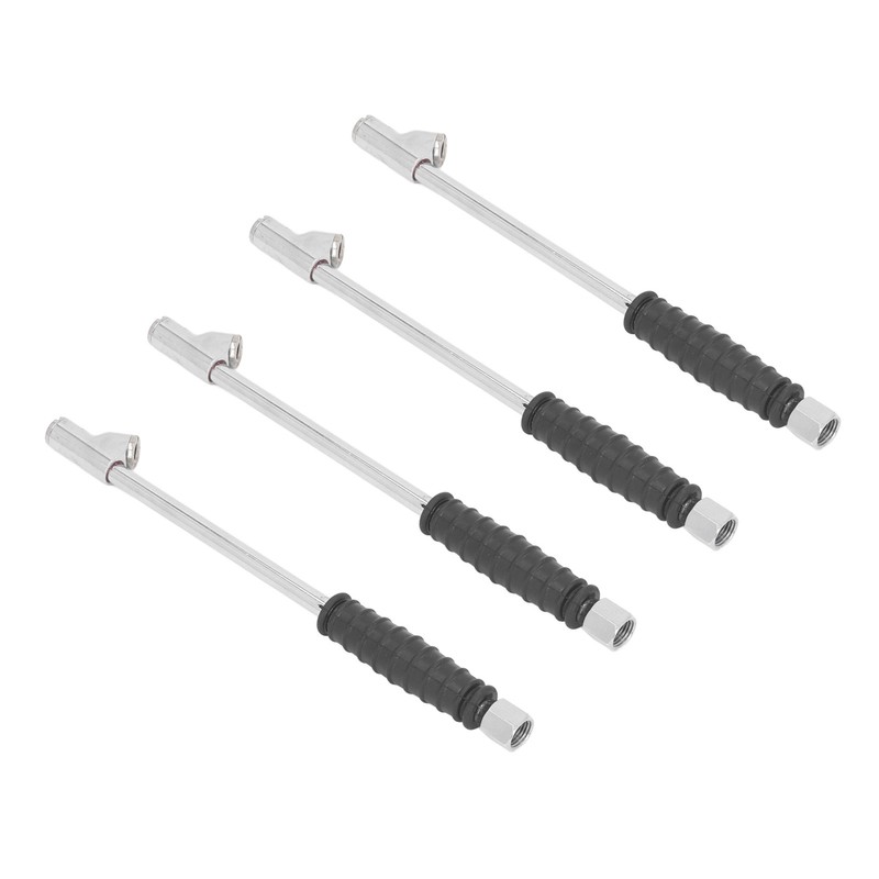 4 Pcs Dual Head Air Chuck 1/4 Inch Female NPT