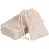 Triko Bolsa de Jabón de Sisal Natural, Juego de 5