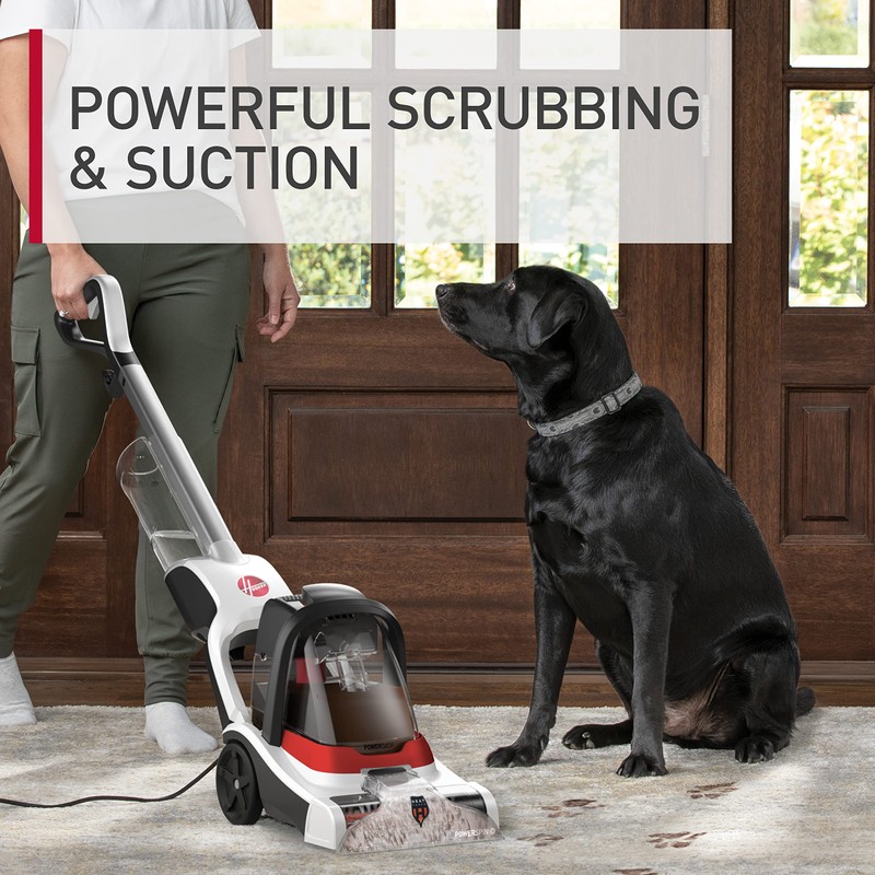 Hoover PowerDash Pet+ Compact Carpet Cleaner Machine, Lightweight Carpet Shampooer