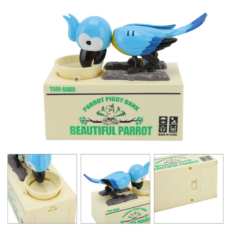 Beautiful Animal Shape Coin Saving Bank Electric Kids Bank Money