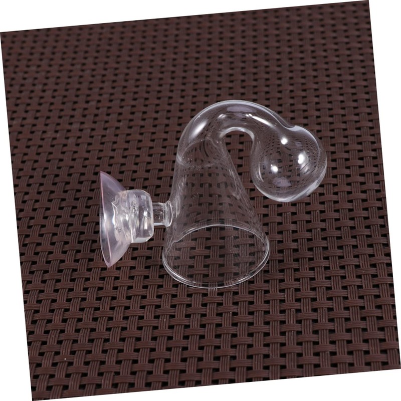 FOMIYES 4-Pack Glass Co2 Checker Aquarium Co2 Monitor for Fish