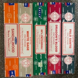 Satya New Box of 60s Patchouli Incense from India