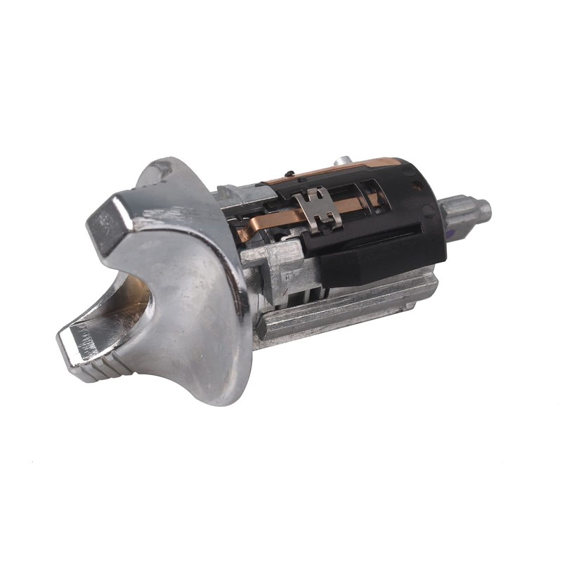 Ignition Switch with Key Door Lock Cylinders Chrome Compatible with